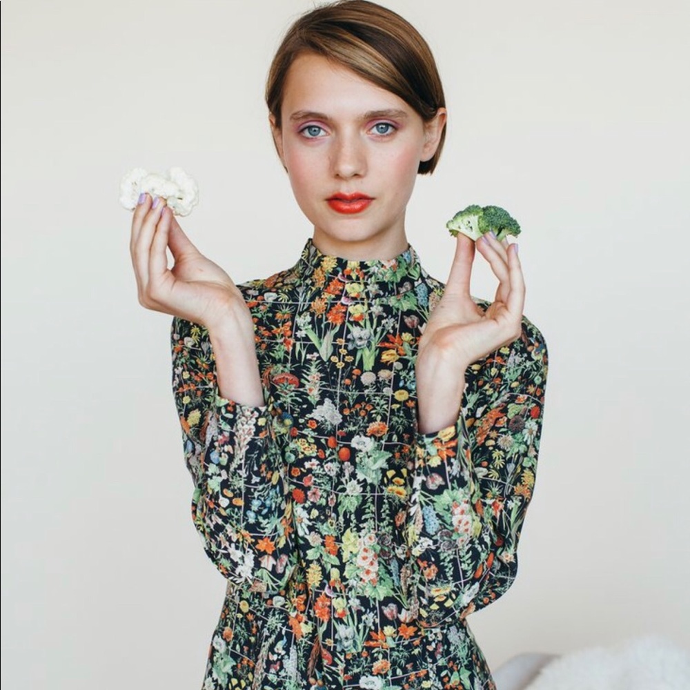 Samantha Pleet Chart Romper Floral